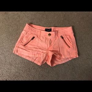 Coral American eagle shorts - size 4